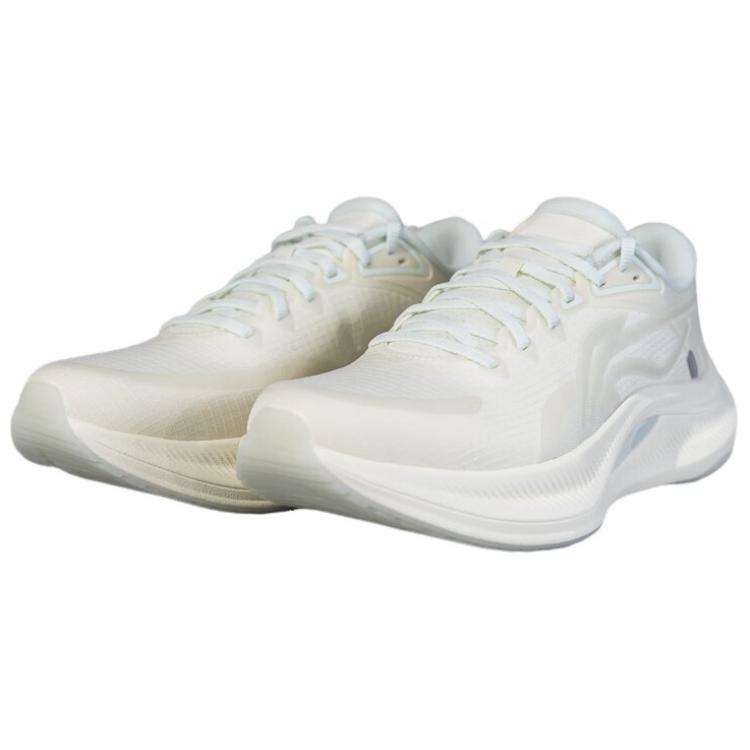 Li Ning Yue Ying 4 Comfortable Fashion Non-Slip Wear-Resistant Low-Top Casual Running Shoes Women sneaker White ARHU022-9