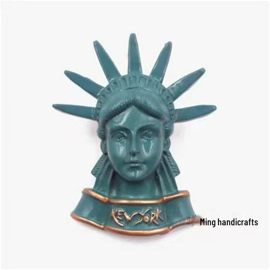 USA Refrigerator Magnet Souvenir - Statue of Liberty, NYC, LA, SF, Hawaii, Boston