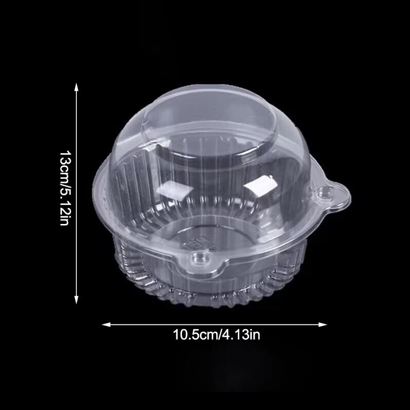 100 Pcs Cake Slice Boxes Cupcake Slice Container Square Individual Single Dessert Box Triangular Sandwich Cheesecake Storage Box