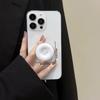 Phone Stand with Button-Shaped Ring Holder – Cute Cartoon Mini Button Pop Socket, Compatible with IPhone & Android Phones, Perfect Gift Idea!