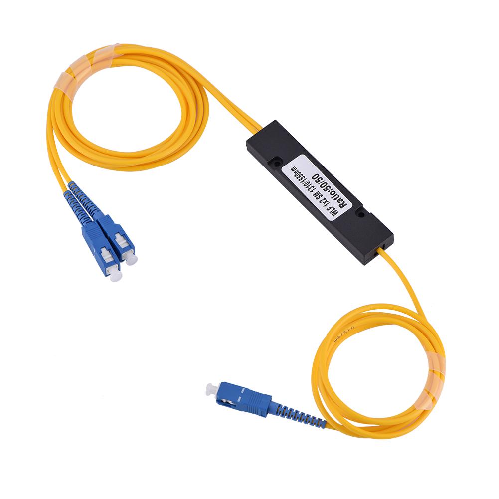 1 To 2 Singlemode SC Optical Fiber Splitter Cable with SC SC Connector