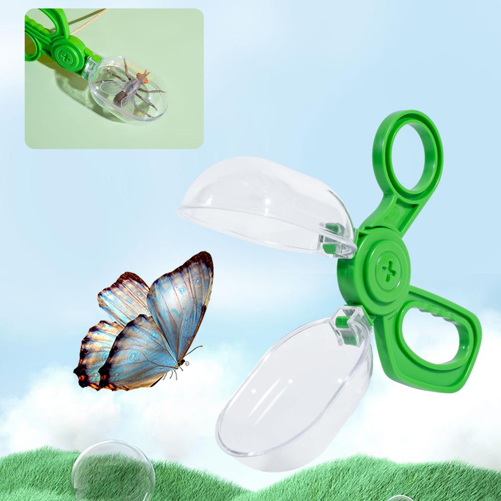 Color Box Packaging Outdoor Toy Adventure Insect Observation Box Rubber Watch Observation Clip  Magnifying Glass  Puzzle Early