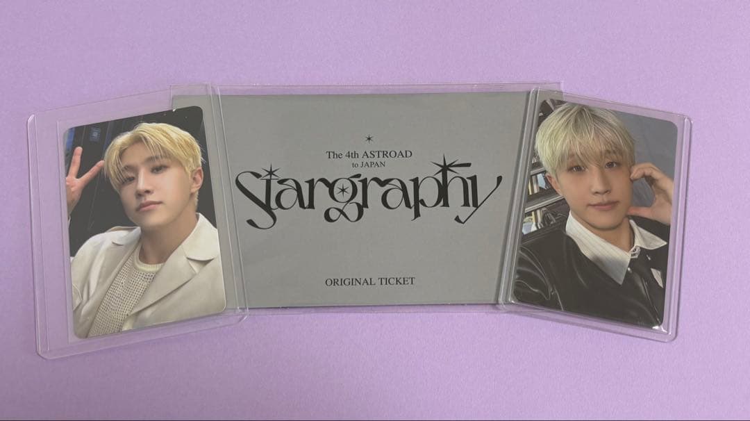 [Б/У] ASTRO Jinjin Карточка для трейдинга Stargraphy