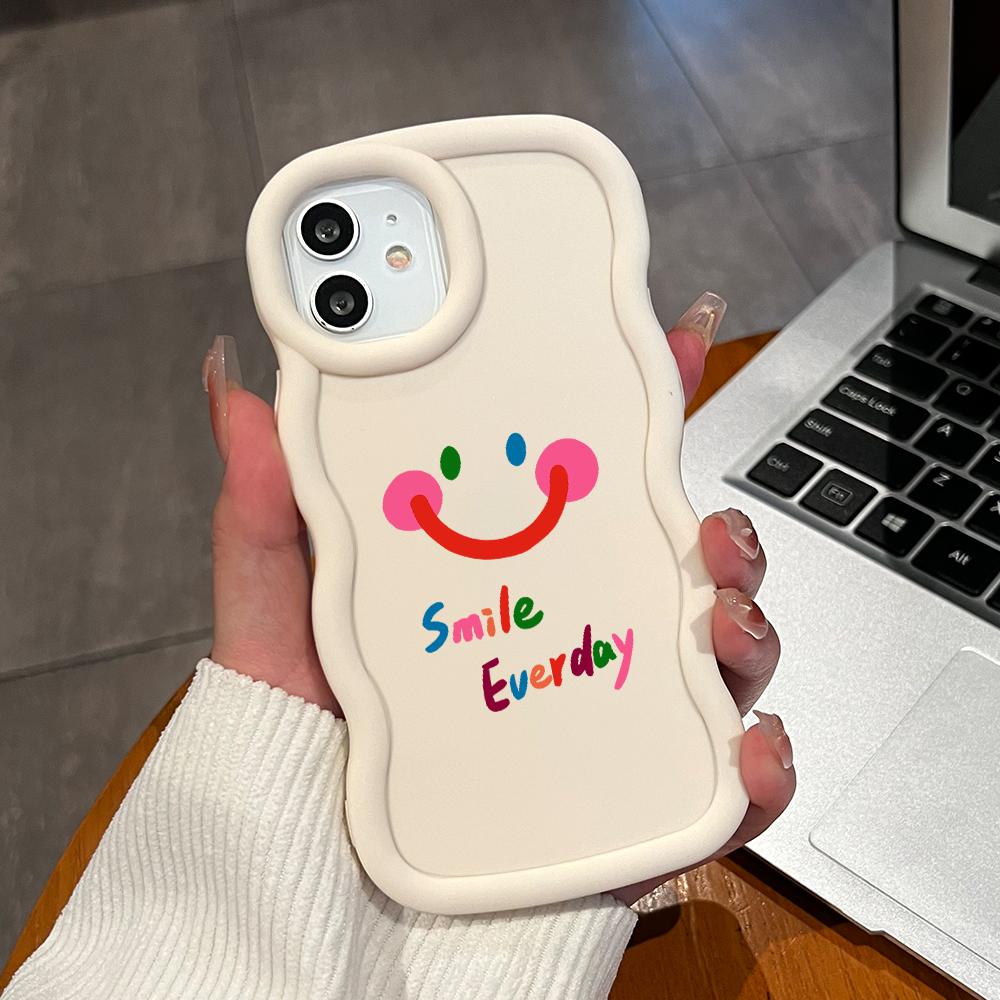 Malovaný vzor Big Wave Edge Měkký silikonový materiál Macaron Pouzdro na telefon Ochranné gumové pouzdro odolné proti nárazům pro OPPO Reno Realme
