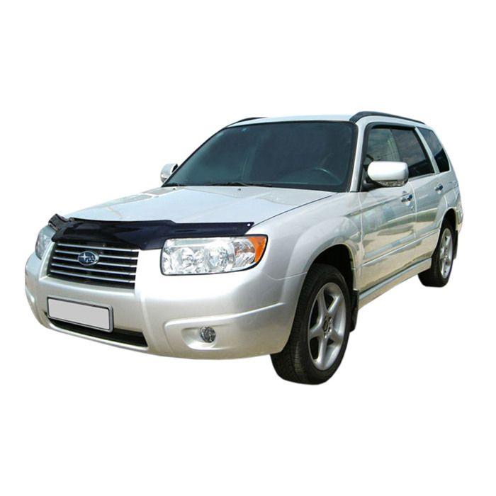 SCOUTT | Bra Capot Déflecteur Protection Pour Subaru Forester 2005-2008, Aérodynamique, Assemblage Facile, Aucun perçage requis
