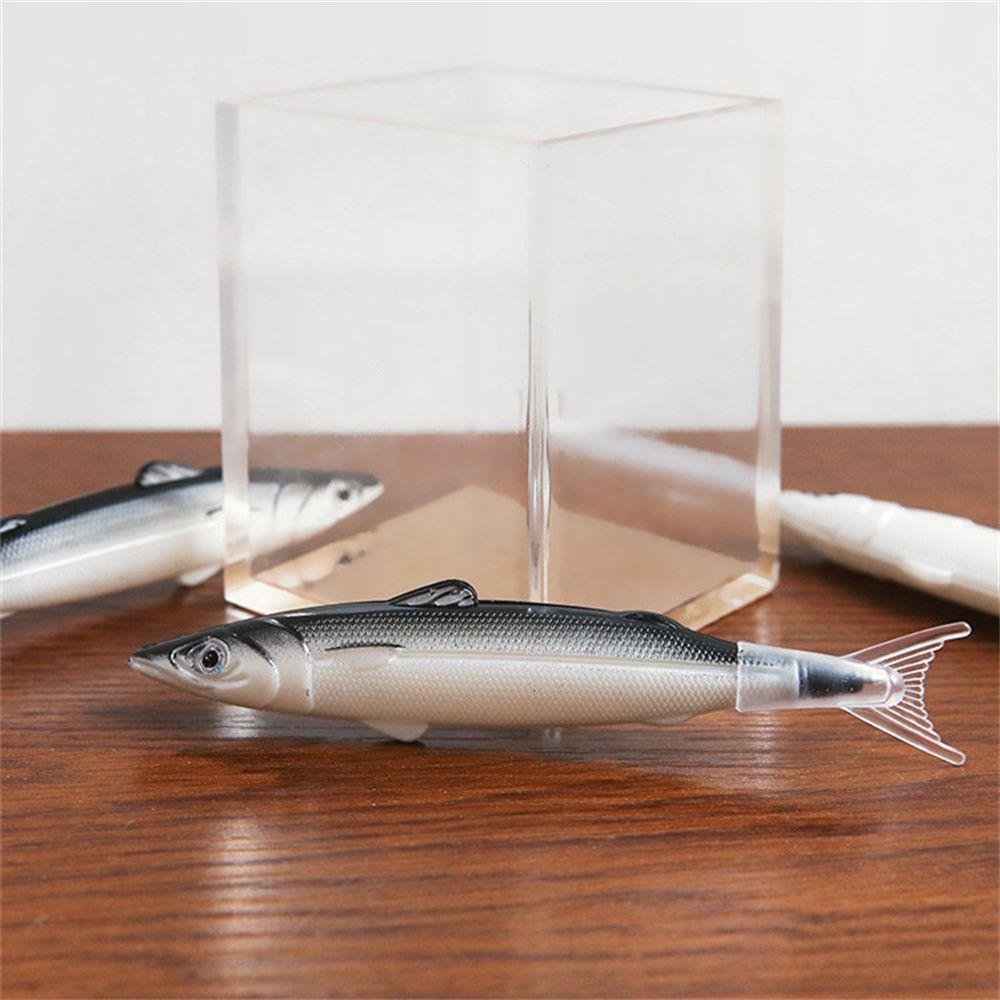 Creative 0.5mm Black Stationery Simulation Ball Pen Ballpoint Pen Ocean Fish Pen Fish Shape Pen