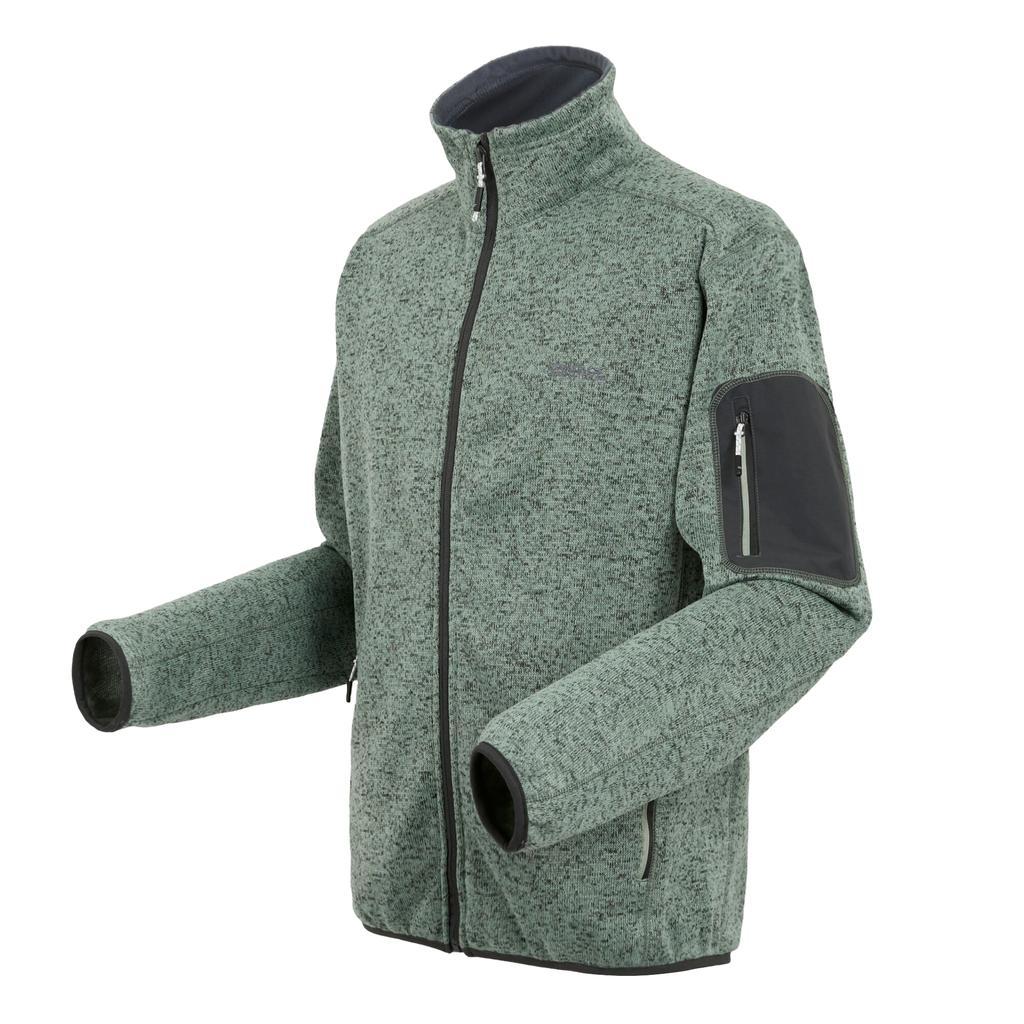 Regatta Mens Newhill Marl Full Zip Fleece Jacket