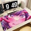 Anime Oshi No Ko Pro ESports Xxl Gaming Mousepad Extra Large NonSlip Stitched Edge Keyboard Laptop Desk Mat For Pc Gamer