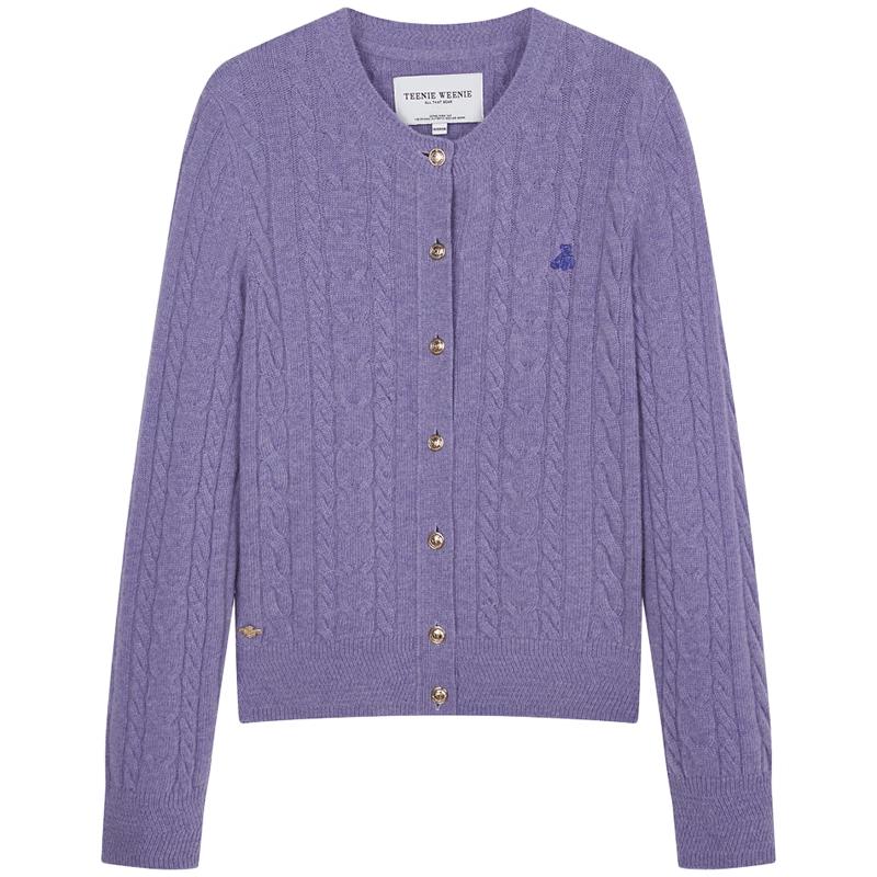 

Teenie Weenie Women s 2025 Autumn Cable Knit Cardigan L