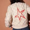 Vans X The Monsters Collaboration Labubu Letter Single-Breasted Casual Long Sleeve Knit Sweater Women sweater Beige Checkered VN000JFEDHI