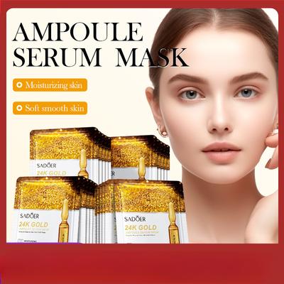 SADEOR 24K Gold Ampoule Essence Mask Hydrating Moisturising Mask