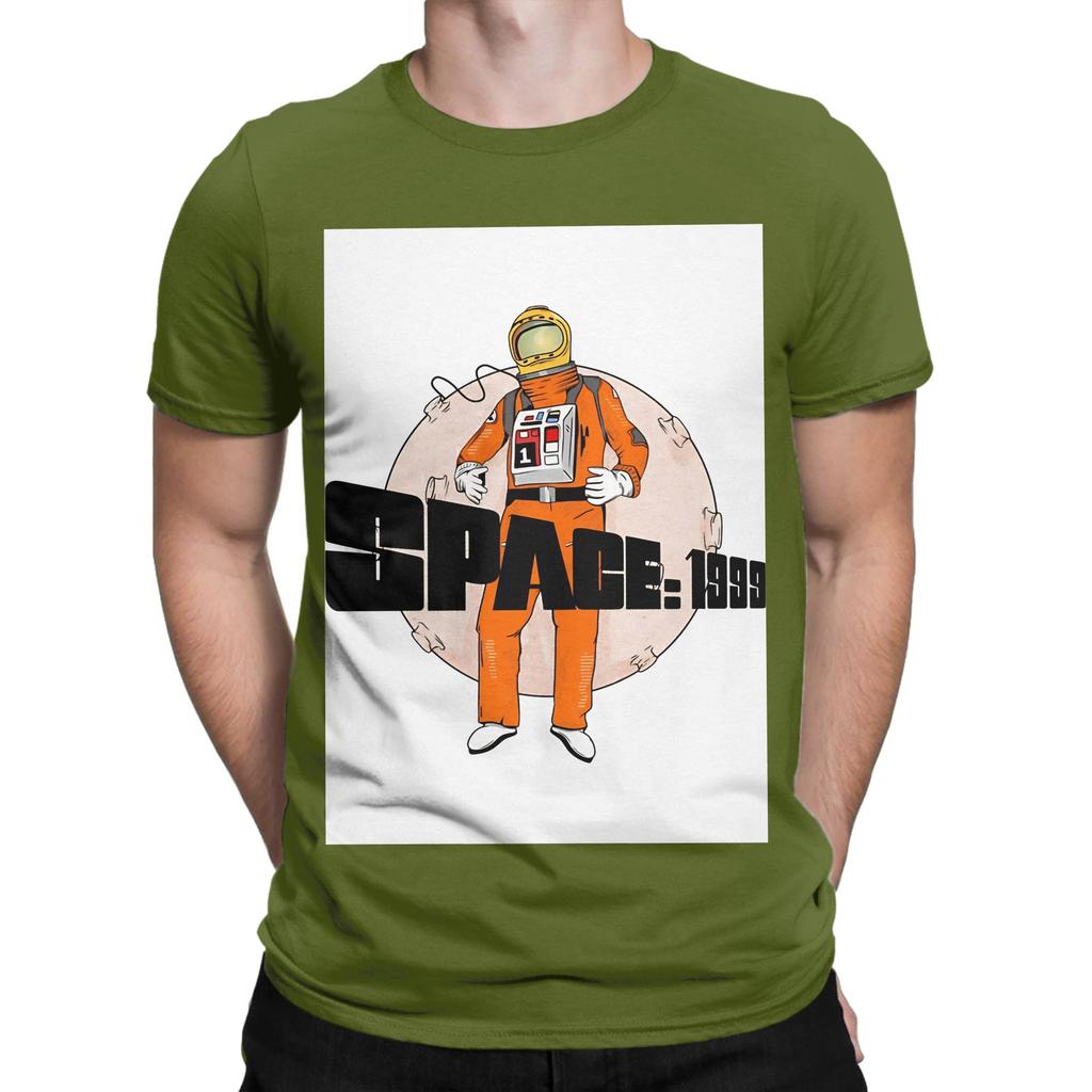 Space 1999 Astronaut Funny Graphic 100 Cotton TShirt Space 1999 Tops Tees For Unisex
