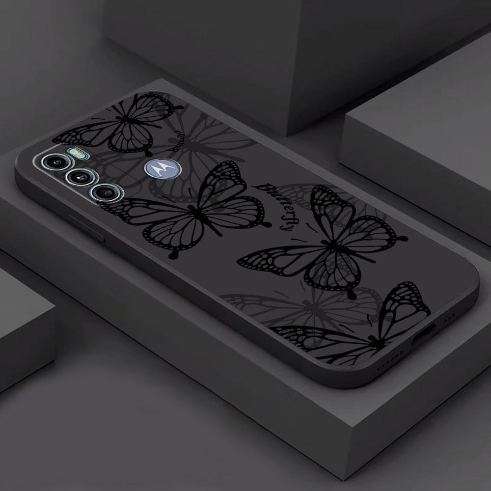 INS Retro Butterfly Phone Case for Motorola Moto Edge 30 Neo Edge 20 Pro One Fusion Plus Edge 40 Pro G9 Plus G200 5G Cover