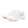 Li Ning Abrasion Resistant, Breathable, Lightweight Low top Badminton Shoes Unisex White Orange AYTS061-7