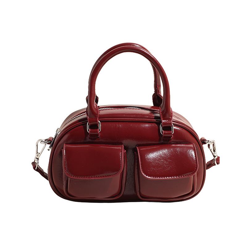 Edition Trend Niche Design Underarm Baguette Bag Women's Autumn New Shoulder Bag Bowling Bag