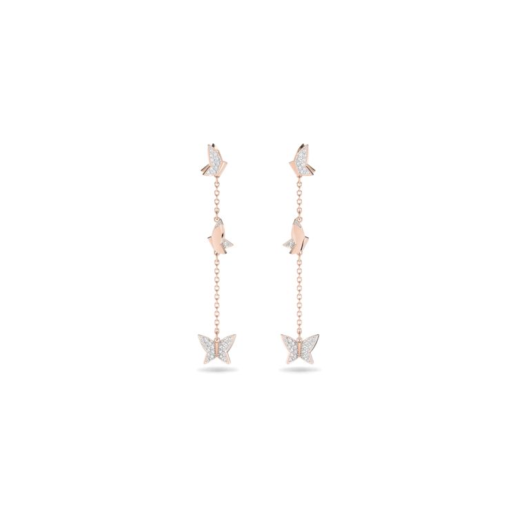 Swarovski Lilia Water Drop Butterfly Crystal Earrings Women Earrings 5636426 Shopping Bag