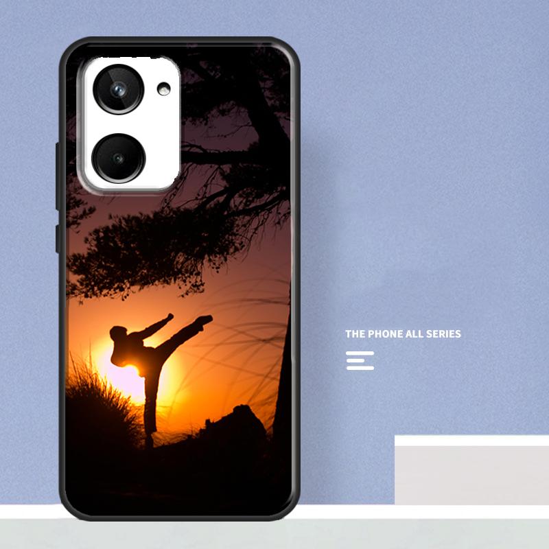Kung Fu Taekwondo Karate Case For Realme GT Neo 5 2 3 GT3 8 9 10 Pro Plus C11 C15 C21 C30 C31 C35 C33 C55 C25s C21Y