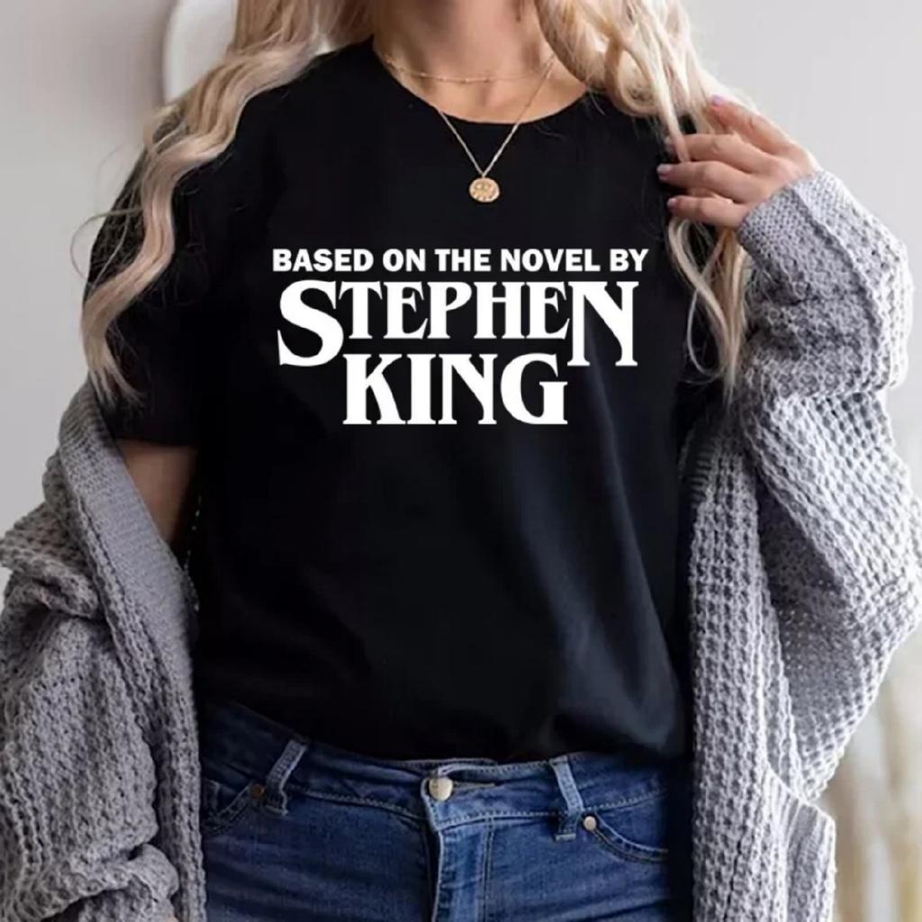 Basato Sul Romanzo Di Stephen King Top Grafici Estivi Retro Tumblr Camicia Abbigliamento Horror Grunge Regalo Divertente per donne vestiti