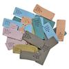 ABFS 100Pcs Handmade PU Leather Tags Handmade With Love PU Labels Faux Leather Sew On Labels Embellishment Knit Accessories