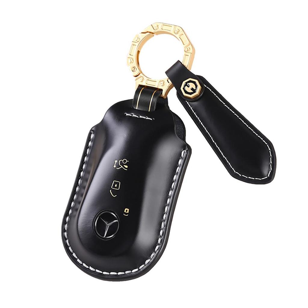 Suitable for Mercedes-Benz Maybach Handmade Cowhide High-End Car Key car key case