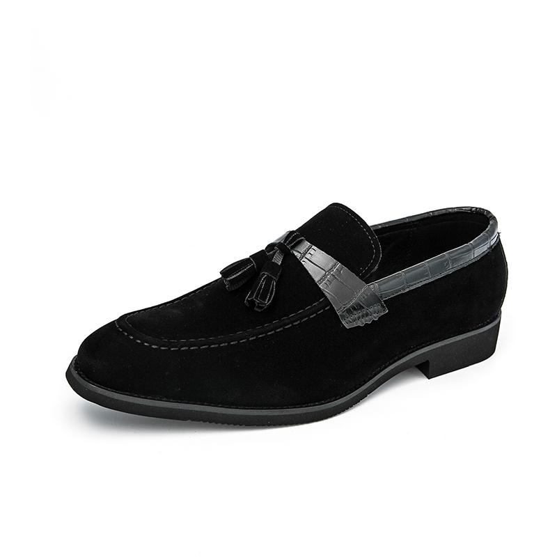 Fashion New men's loafers Casual minimalist style Daily fashion parties and offices Hot selling gentleman's shoes Black Brown Plus Size