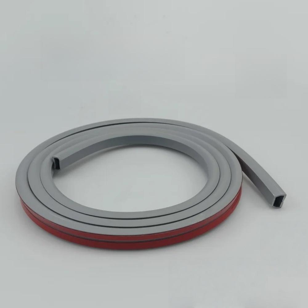 1roll 2mX1.5cm Self Adhesive Curved Groove Floor Wire Cover Invisible Anti Extrusion Extension Wire Groove Protector
