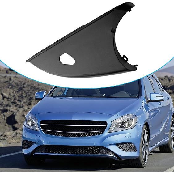 Rearview Wing Mirror Lower Bottom Cover Cap Lower Holder, Side View Mirror Base with Puddle Light Hole, Compatible with Mercedes-Benz C-Class W204,