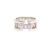 TIFFANY&Co.  # 8(Tamanho JP) anel ouro branco K18 Mulheres