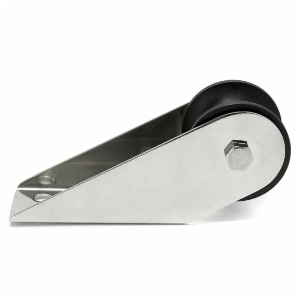 Rubber Wheel Boat Bow Roller Stainless Steel 316 Yacht Lift Roller Roller Bracket  Stamping Boat