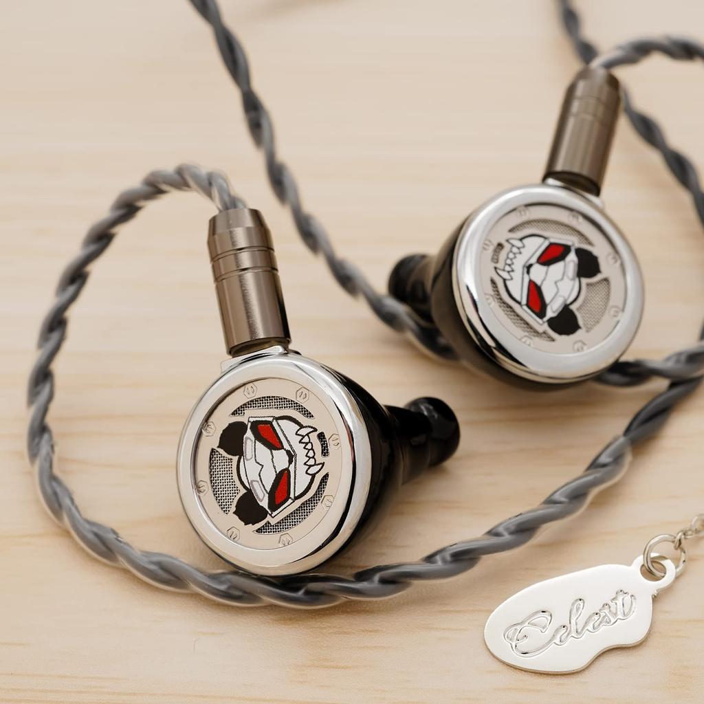 HiFiGo Kinera Celest Pandamon 10mm Square Planar Driver 2nd Generation SPD IEMs Celest In-Ear Monitors, (Kinera Pandamon)