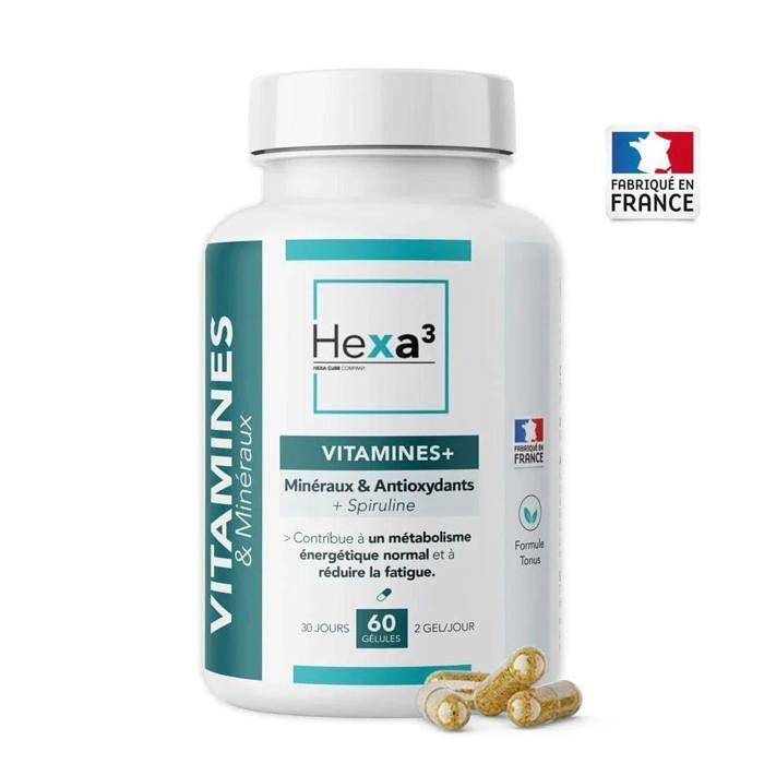 

60 Gélules Vitamines+ Minéraux Formule Tonus 2 boîtes