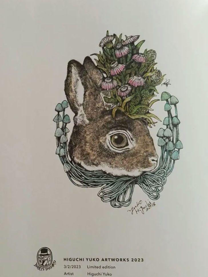 [USED] Yuko Higuchi "COLLECTION OF WORKS 2023" Art Book