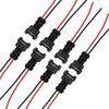 28GC Professional 8PCS EV1 Connector Plugs Injectors Wiring Clips Automotive Electrical System Use Suitable for