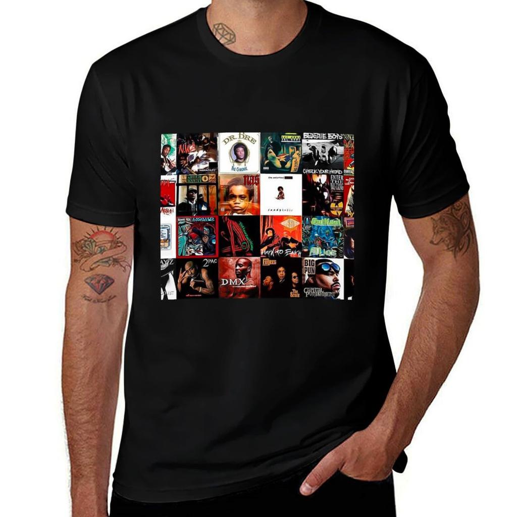 Hip Hop Classic Aesthetic Tshirt Basic Plain Short Sleeve Crew Neck Tee Tshirt