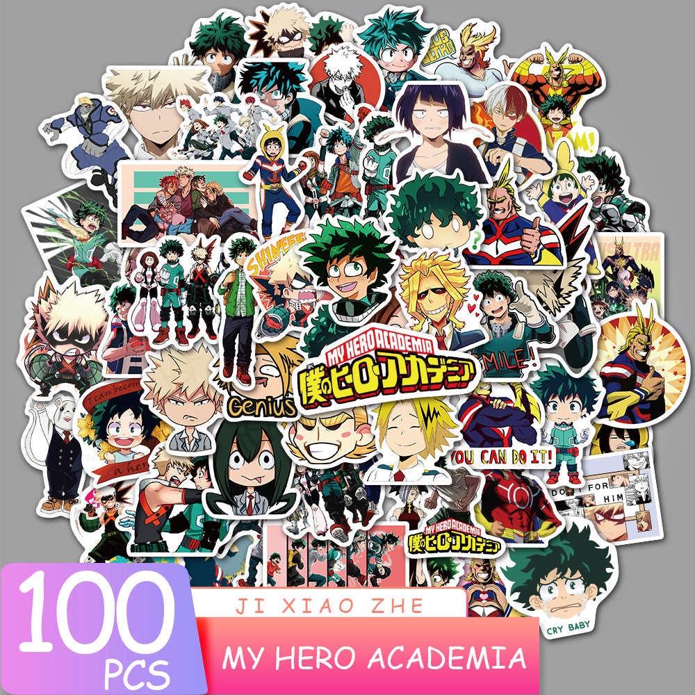 100-piece Japanese Anime Graffiti Stickers Hunter X Hunter Haikyuu Demon Slayer And More!