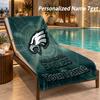 Custom Text Philadelphia Eagles Print Beach Towel Large Towel For Home Bathroom Beach