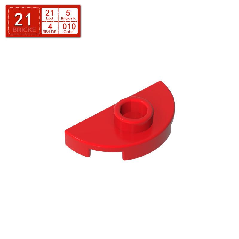 BRICKE 1745 Building Blocks 1x2 Plate, Compatible with LEGO Parts for DIY MOC Projects 0.1kg (approx. 452 pcs)