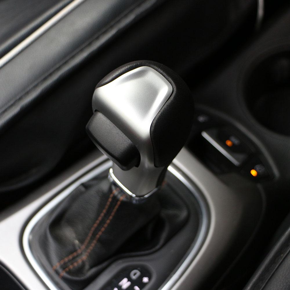Color My Life Car Gear Shift Knob Protective Cover Head Knob Trim Sticker for Jeep Compass 2017- Renegade 2015-