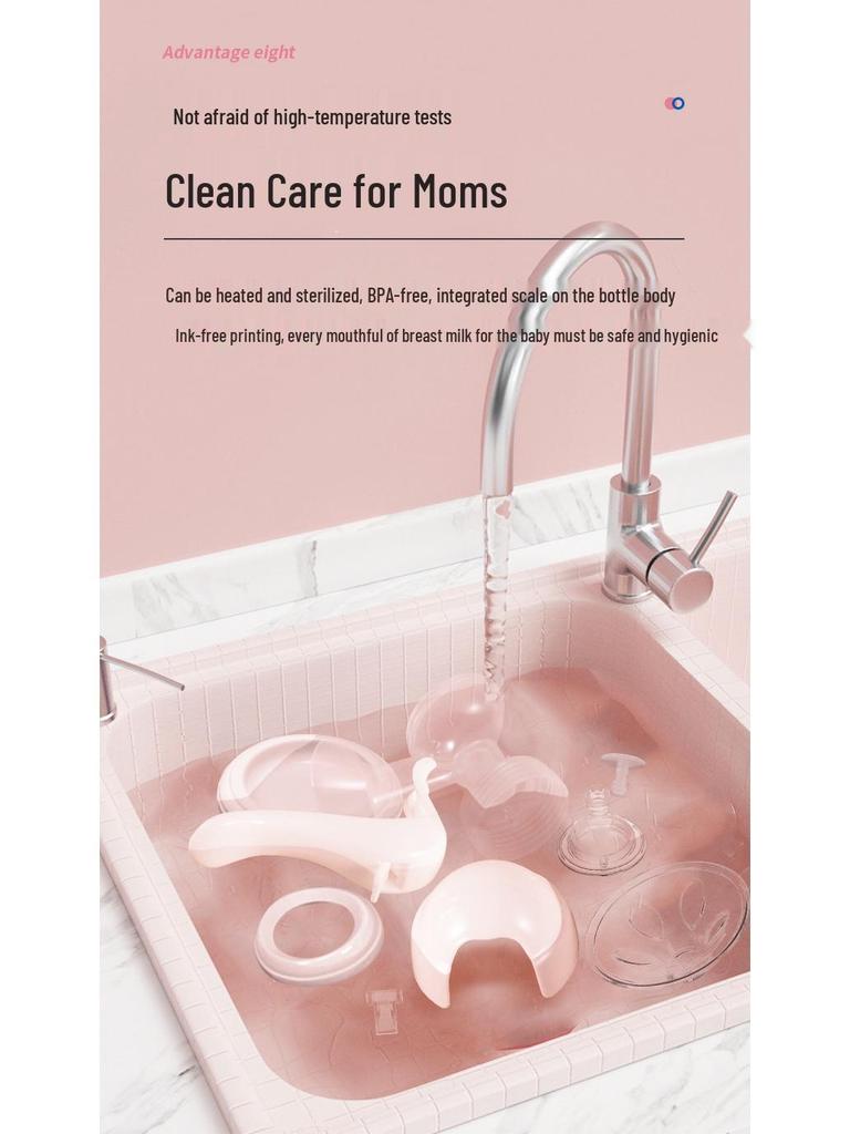 Portable High-Suction Manual Breast Pump - Ideal for Nursing Mothers