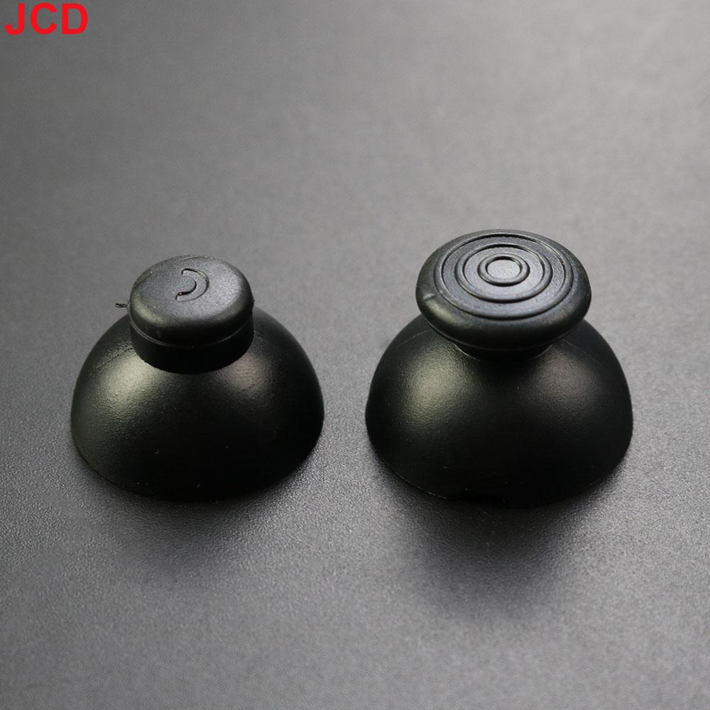 JCD 1 Pair Left And Right 3D Analog Joystick Thumb Stick Silicone Cap For GameCube For NGC GC Controller Repair Part Replacement