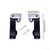 Aluminum Alloy Footrests, Non-slip, Lightweight, Sturdy, Comfortable, Foldable, Replacement Part