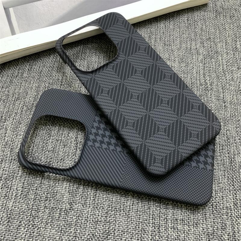 Case For OPPO Find X9 Pro Hard PC Carbon Fibre Chessboard Pattern Protective Phone Cover For OPPO Find X9 X9Pro 5G Shell Bumper