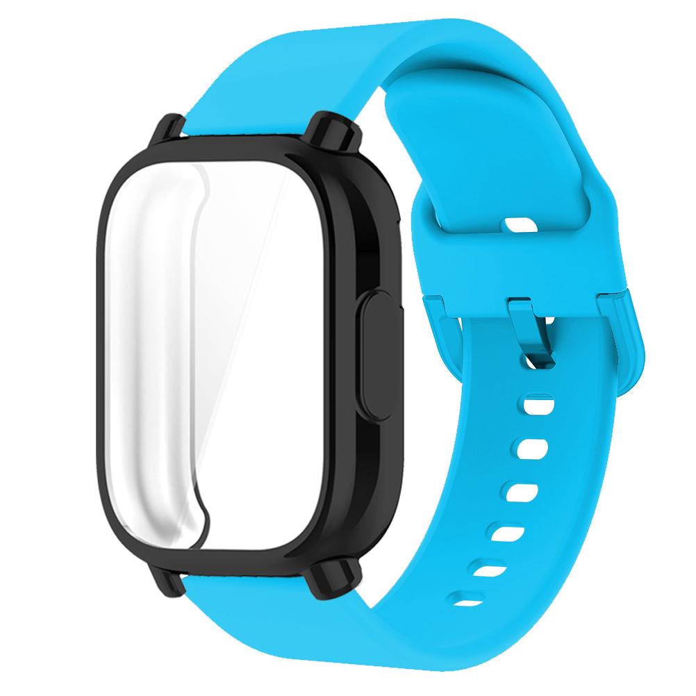 Protector Case+Strap For Redmi Watch 5 active Redmi Watch 5 Lite Full Cover Screen TPU Soft Shell and Breathable Sport Band