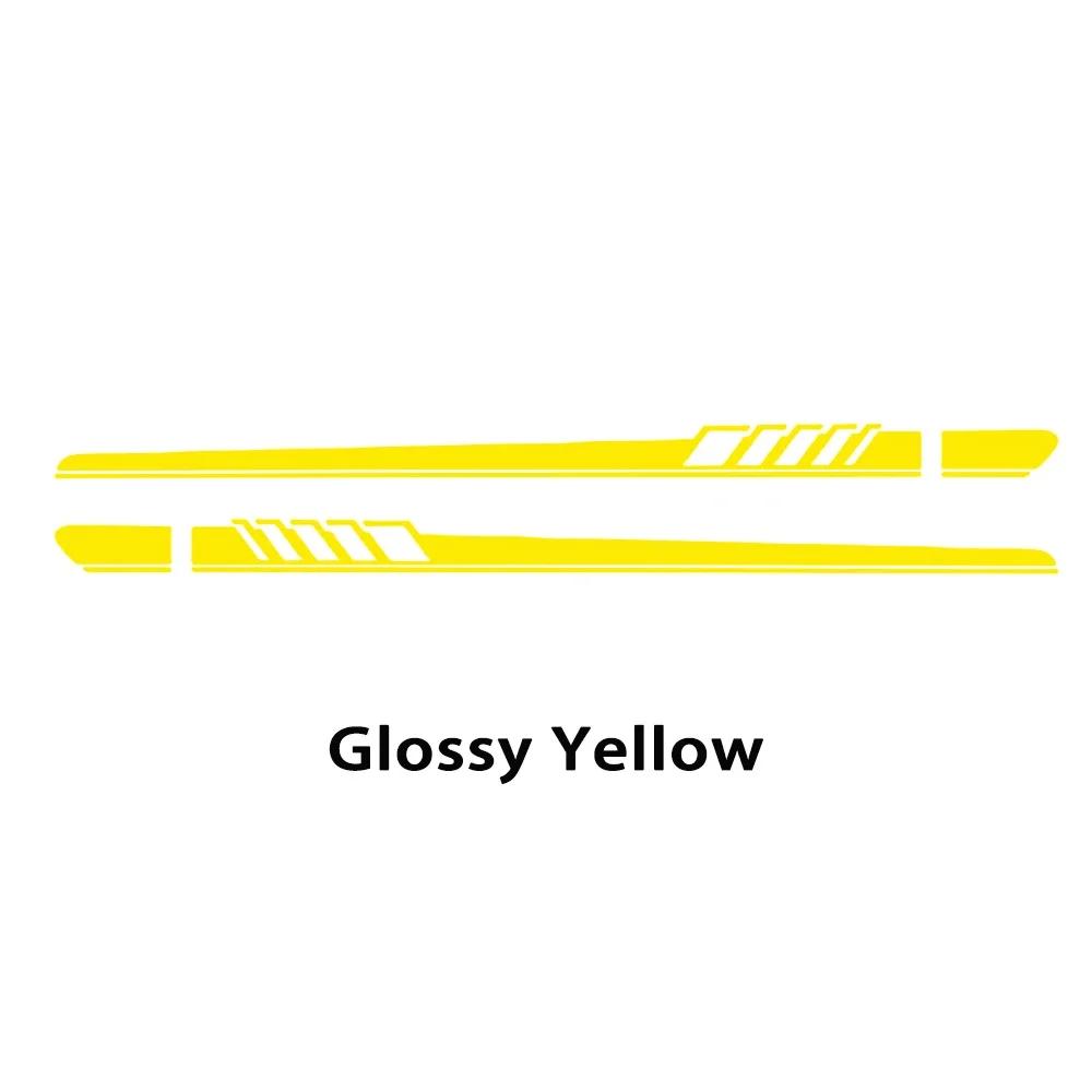 Car Door Side Skirt Stripe Sticker Decal For Mercedes Benz GLE GLK ML Class AMG W164 W166 GLE350 GLE400 GLK350 ML350 Accessories