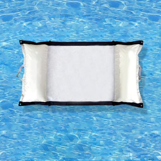 2-in-1 Floating Hammock And Beach Tote 4 In 1 Multi-Purpose Pool Floats Inflatable Foldable Water Hammock Swimming Lounger Summer Floaties Rafts
