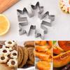 Stainless Steel Christmas Snowflake Cookie Molds Baking Tool For Holiday Dessert And Pastries Kitchen Bakeware