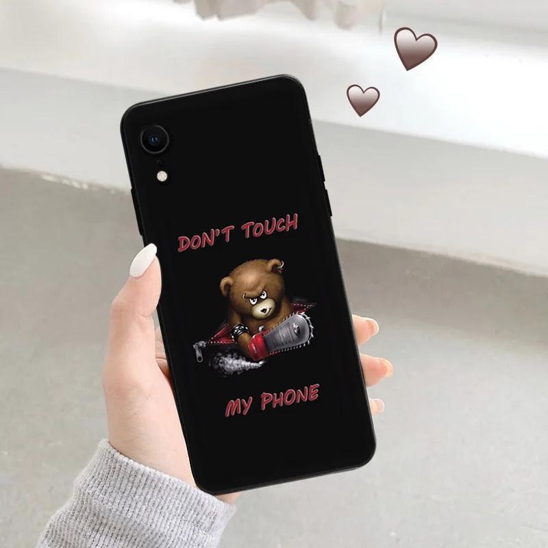 For Apple for IPhone13 Pro Mobile Phone Case Cartoon Personality Smiling Face 16promax Straight Edge 15/14/12