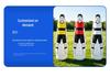 Portable PVC Inflatable Football Training Dummy Wall