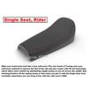 Royal Enfield Continental GT 650 " Premium Single Rider Seat  with Black Cowl"