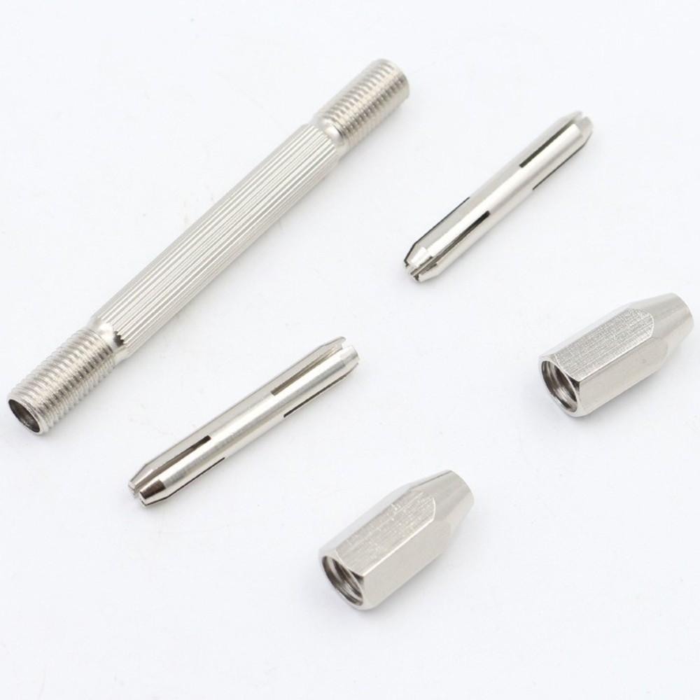 0-3.1mm Hand Drill Non-slip Steel Reamer Hexagonal Pin Vice  Home Carving Accessories